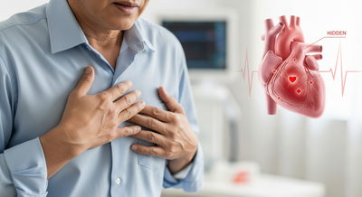 Palpitații bruște și dureri în piept? Cum depistezi ischemia cardiacă ascunsă înainte să fie prea târziu