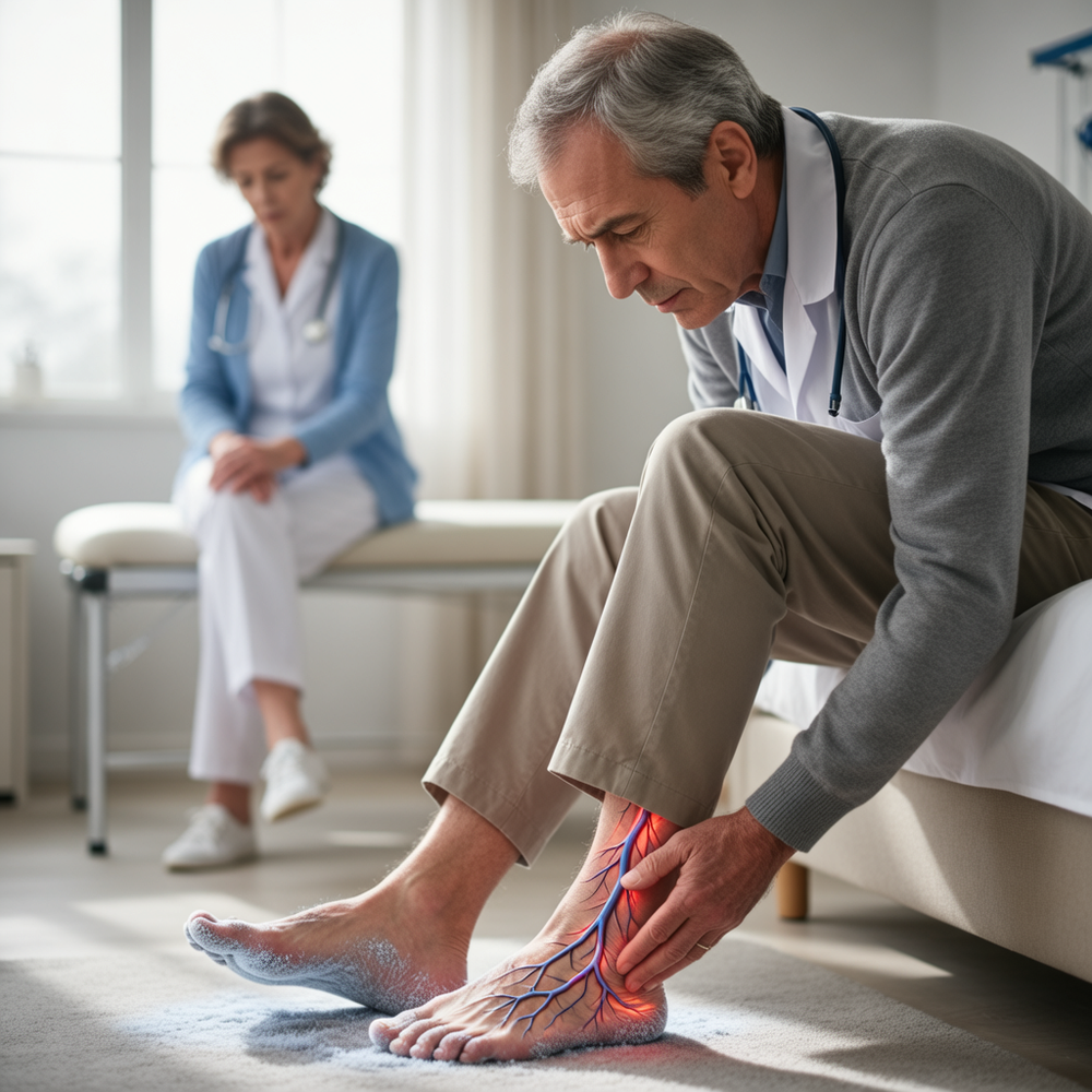 Dureri la Mers, Picioare Reci sau Risc de Amputație? Cum un Test Rapid ...