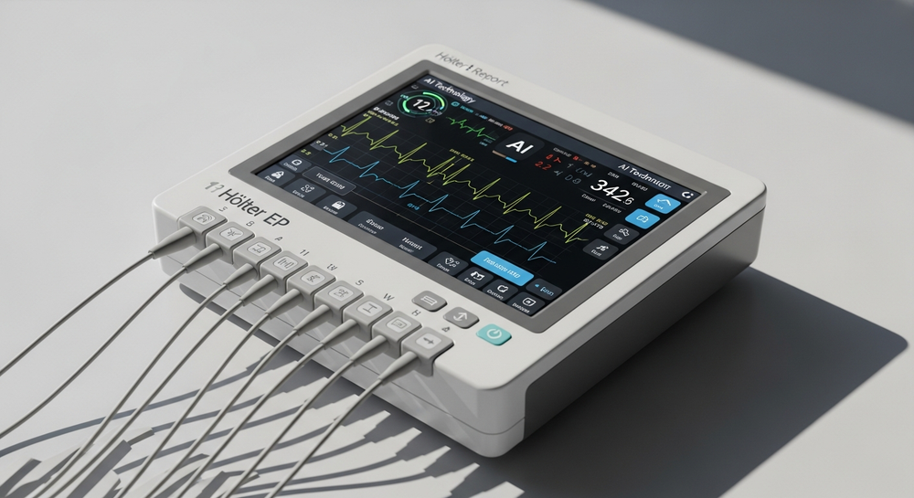 Holter EKG Profesional cu Interpretare AI: Inovație în Cardiologie – DEFIRO
