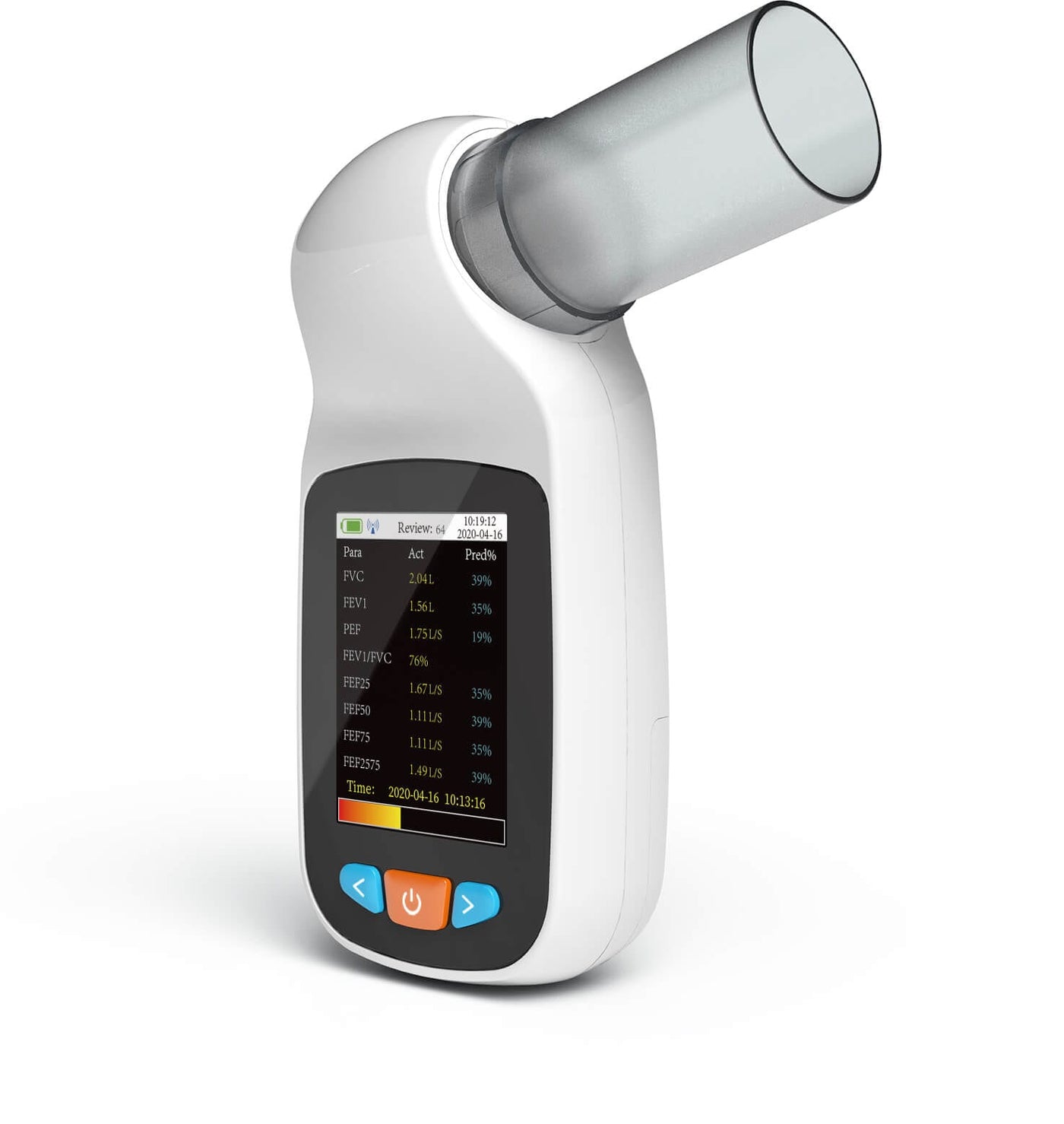 Spirometru Defiro - Contec SP70B, cu bluetooth si aplicatie mobila - DEFIRO